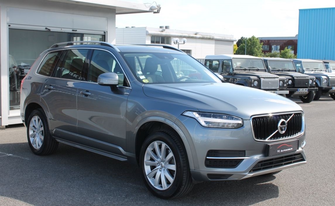 Left hand drive VOLVO XC 90 D4 190 ch Geartronic 7 Seats Momentum Frenchr reg